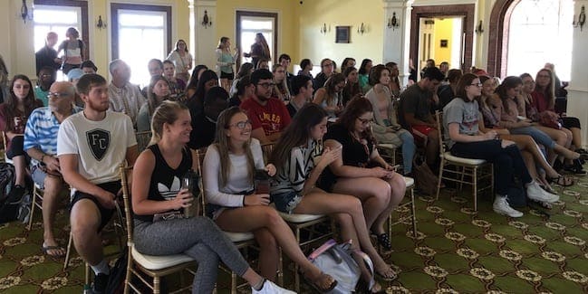 Flagler College Citizens Climate Lobby Florida tour