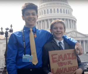 Charlie Abrams and Jeremy Clark