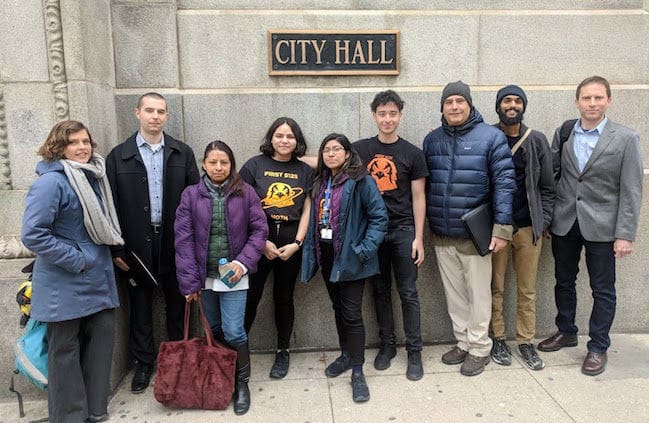 CCL volunteers give statements at the Health and Environmental Protection Committee