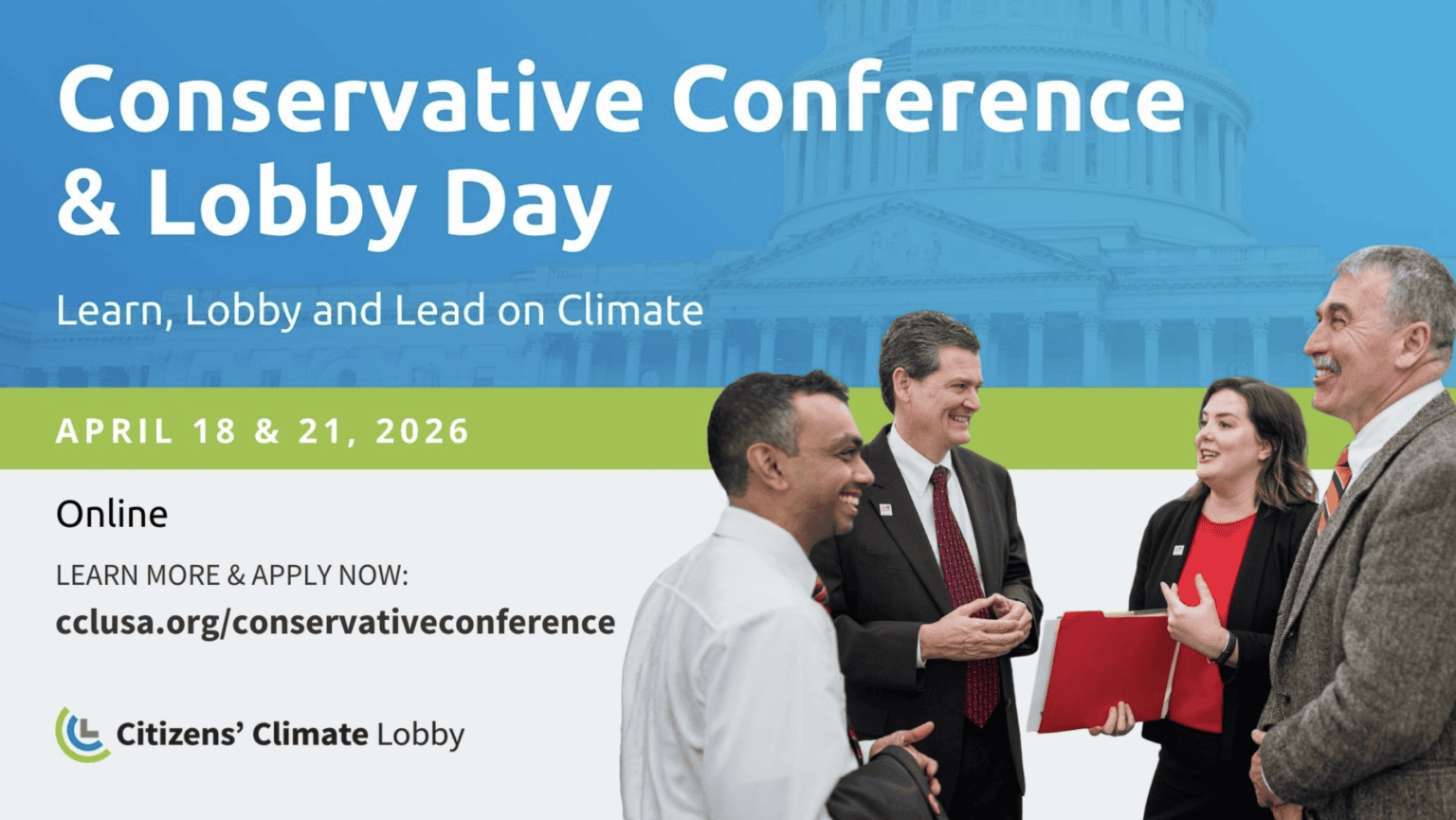 Join CCL’s 2026 Conservative Conference & Lobby Day
