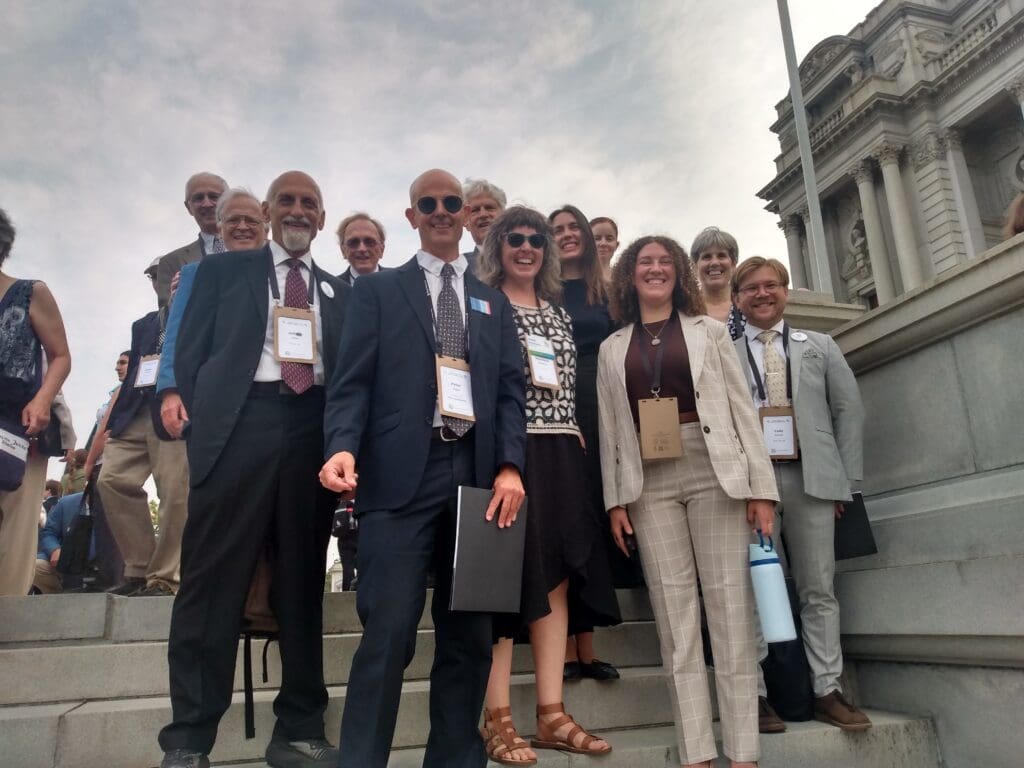 Maine Citizens' Climate Lobby volunteers on lobby day