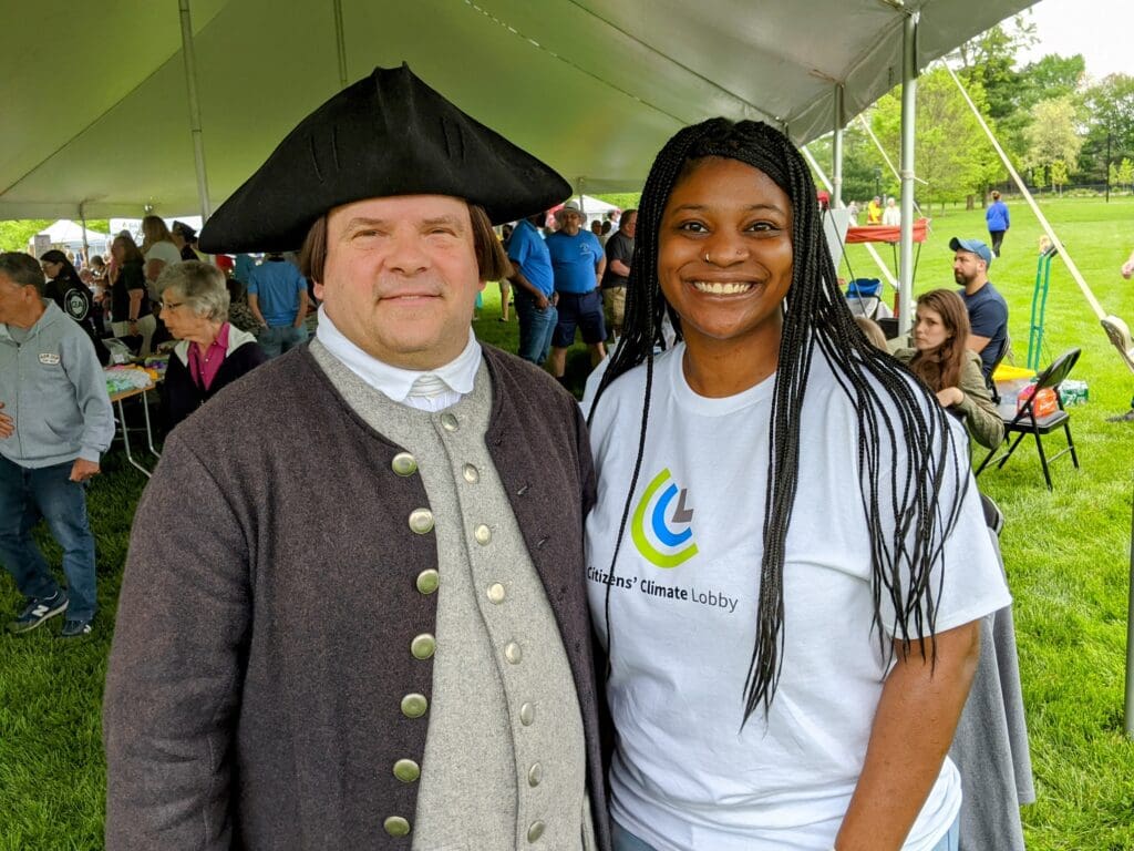 Citizens' Climate Lobby's Norfolk County, Massachusetts chapter on Earth Day
