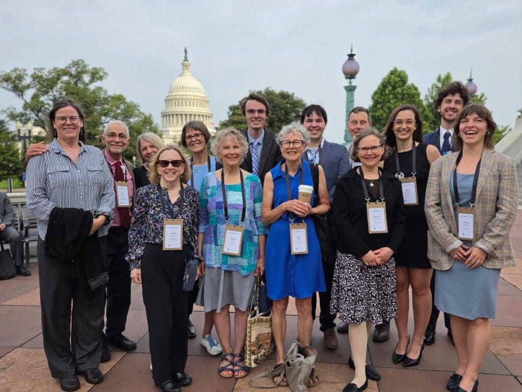 Oregon Citizens' Climate Lobby volunteers on lobby day