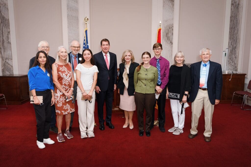 Tennessee Citizens' Climate Lobby volunteers on lobby day 2026