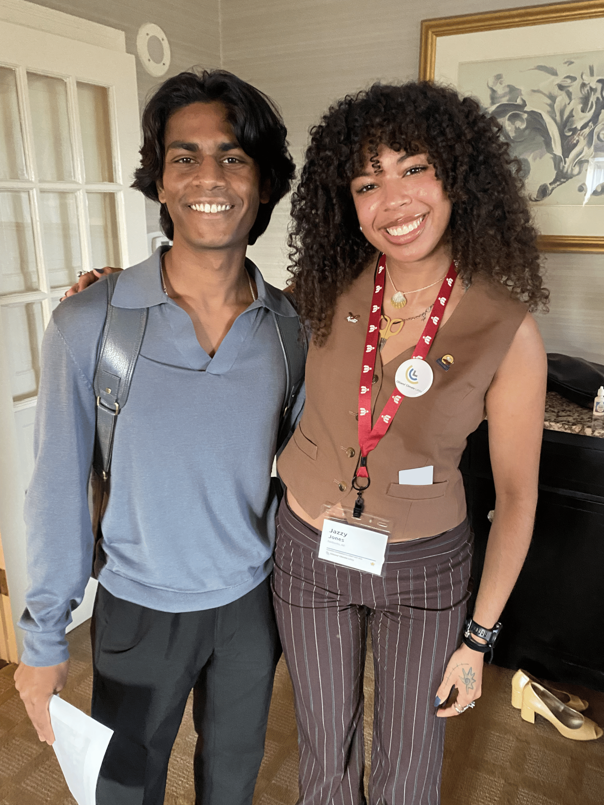 2 conference attendees